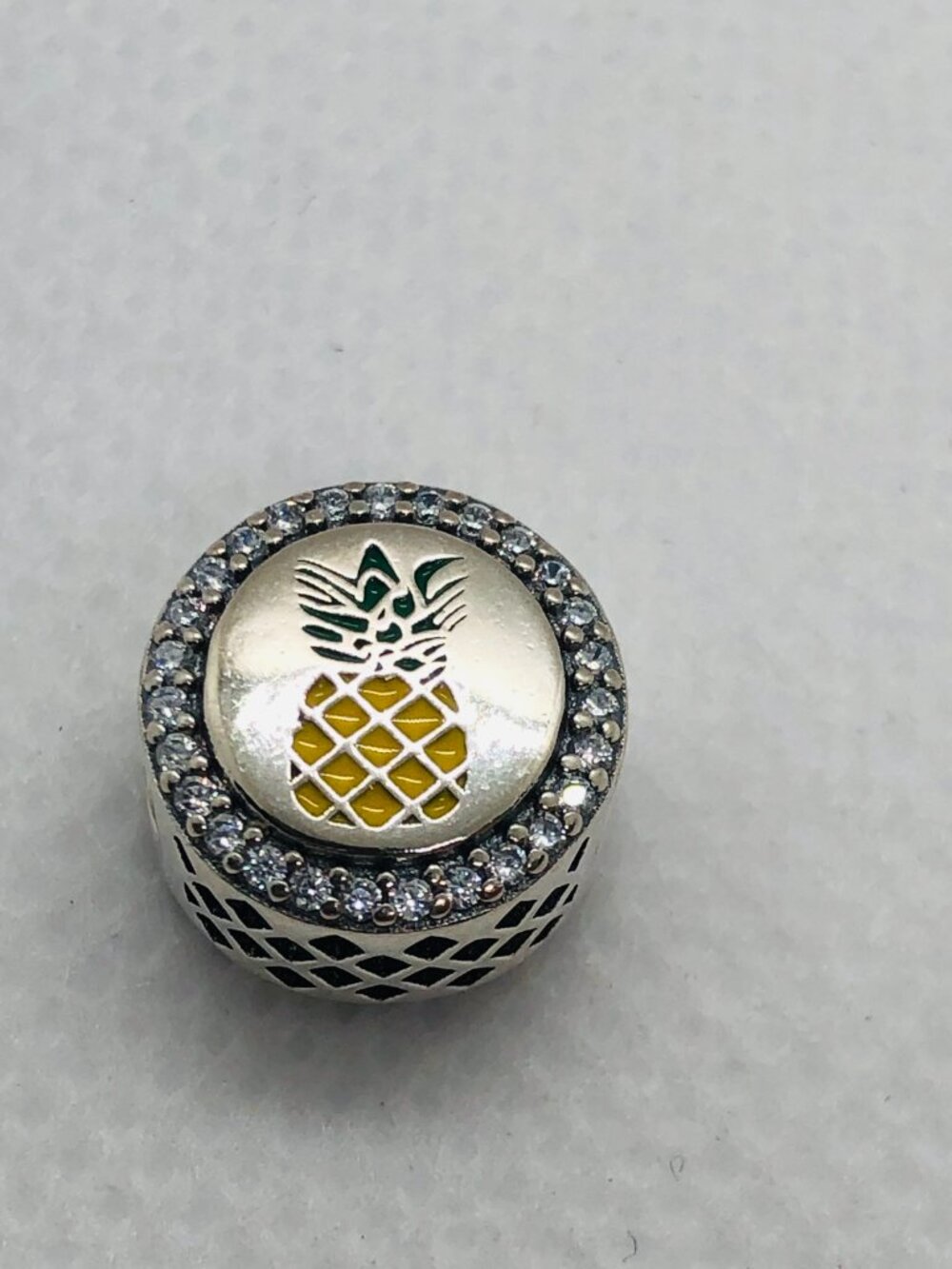 ✨ ✨Pandora Charleston Charm Pineapple Beach Travel Pendant 925 Sterling Silver